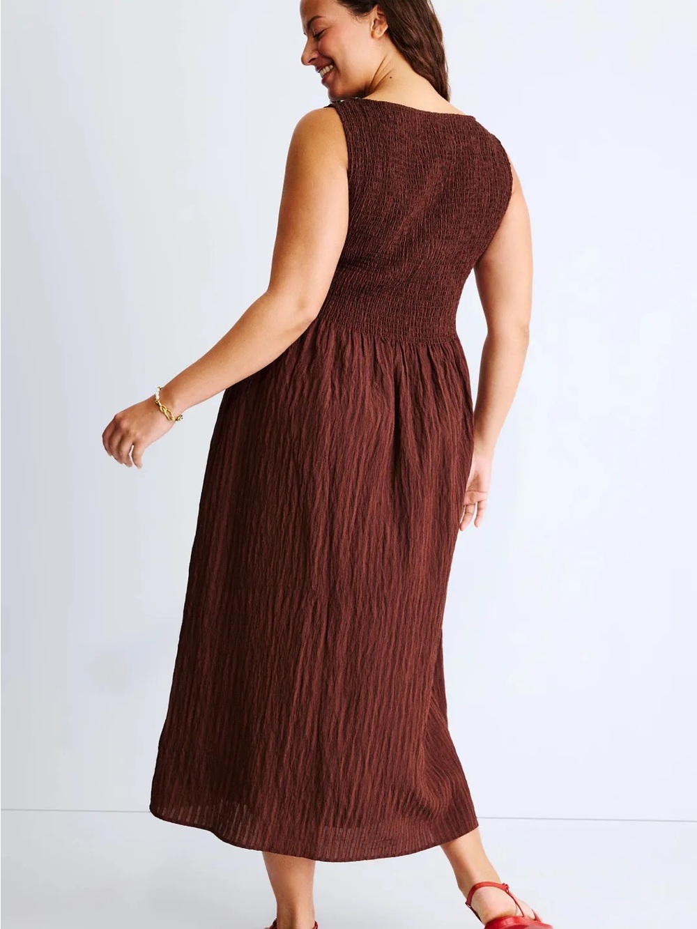 Brown Cosima Nap Dress- Hill House Home - Picture 2 of 7